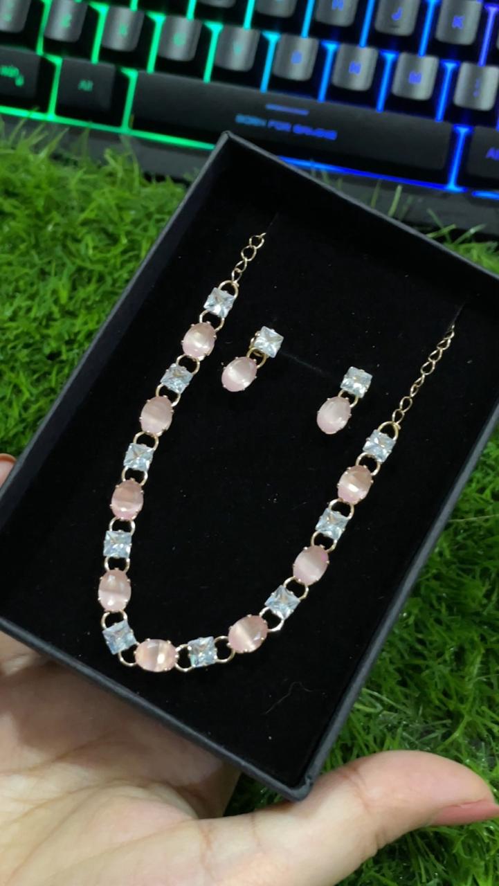 ROSE RADIANCE JEWELLERY SET - EVERY SOLUTION MART