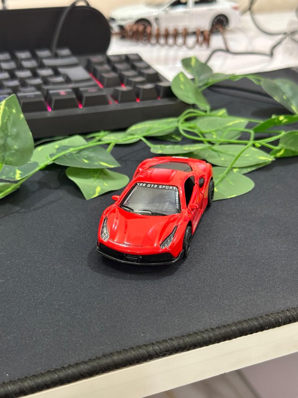 FERRARI METAL CAR - EVERY SOLUTION MART