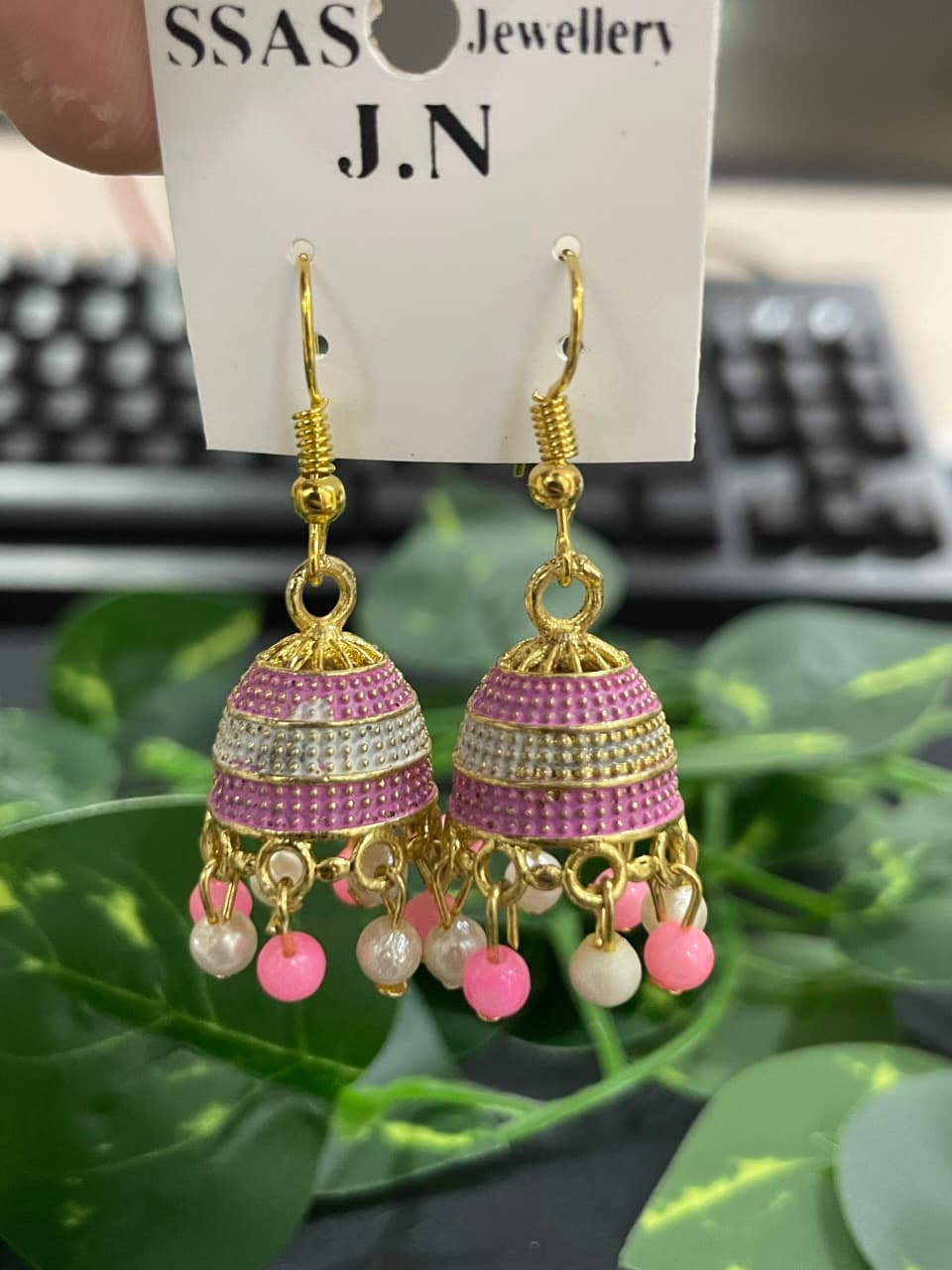 Floral Flutter Jhumki