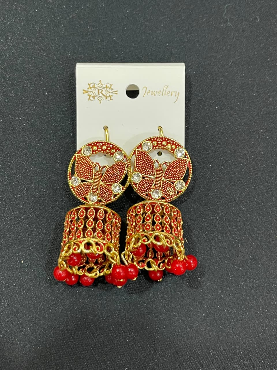 ELEGENT BUTTERFLY JHUMKI SET