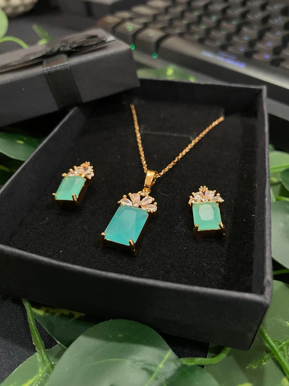Elegant Square Shape Jewelry Set - EVERY SOLUTION MART