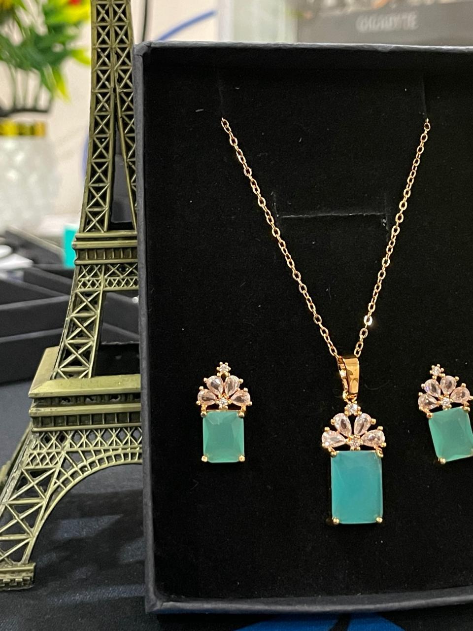 Elegant Square Shape Jewelry Set - EVERY SOLUTION MART