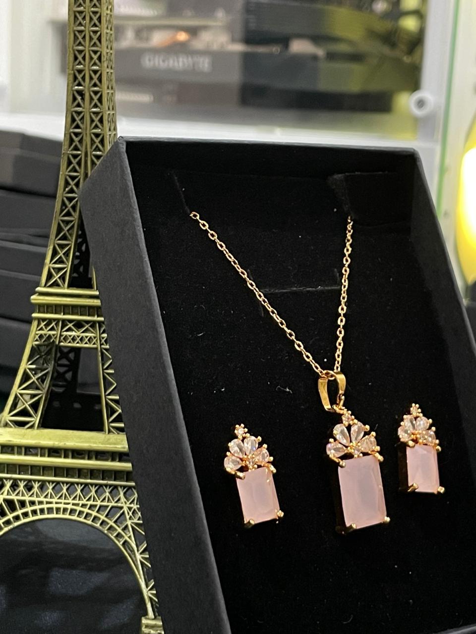 Elegant Square Shape Jewelry Set - EVERY SOLUTION MART