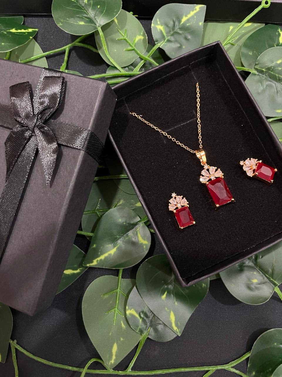 Elegant Square Shape Jewelry Set - EVERY SOLUTION MART