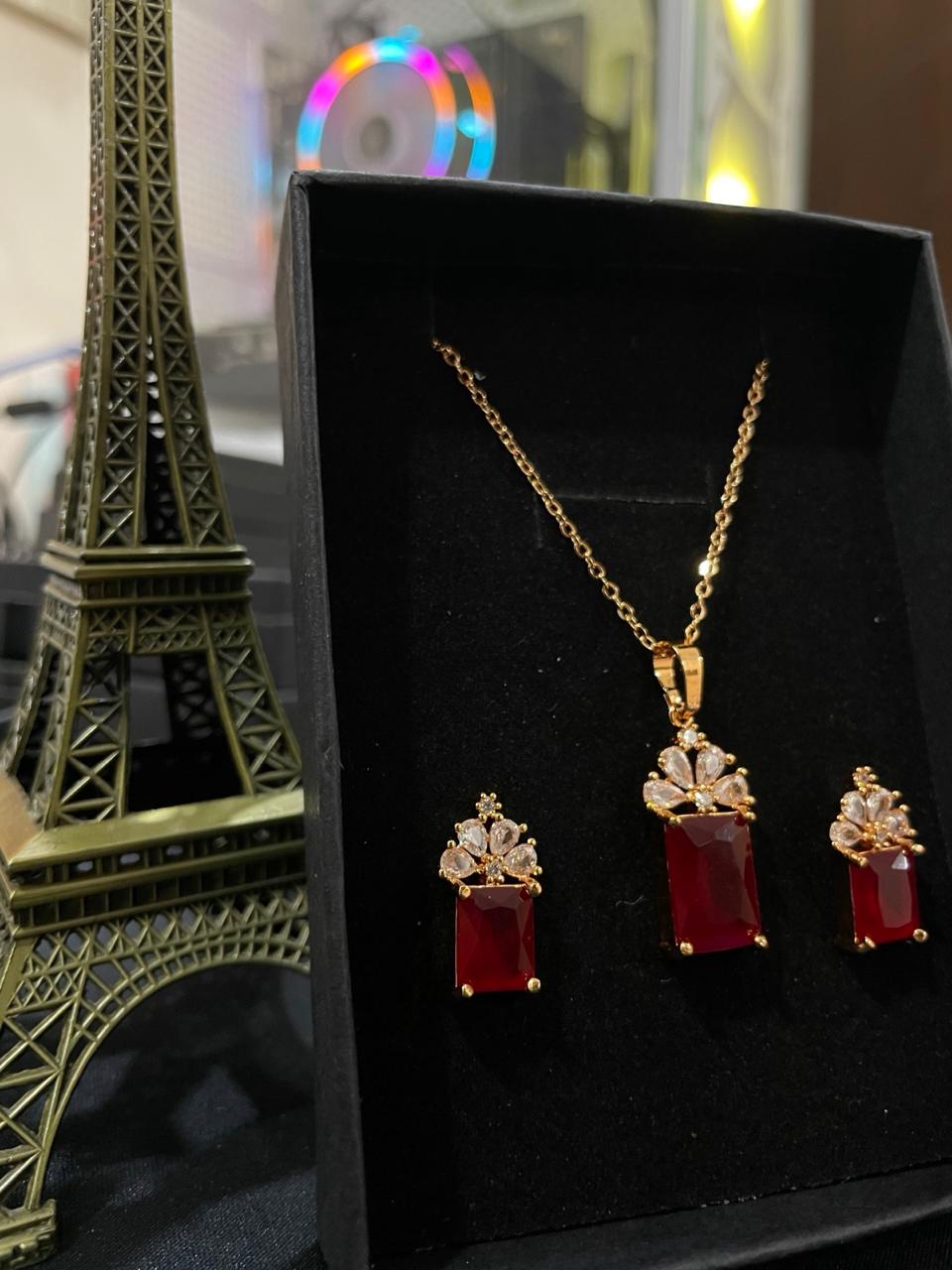 Elegant Square Shape Jewelry Set - EVERY SOLUTION MART