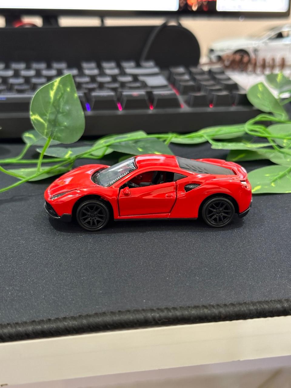 FERRARI METAL CAR - EVERY SOLUTION MART
