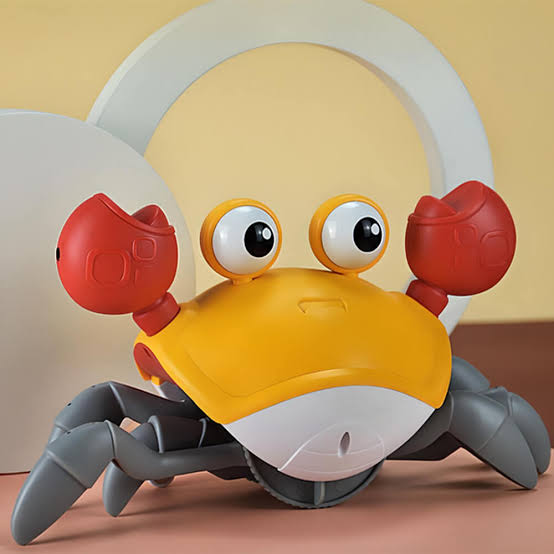 CrawlMate Crab – Musical Light-Up Crawling Companion