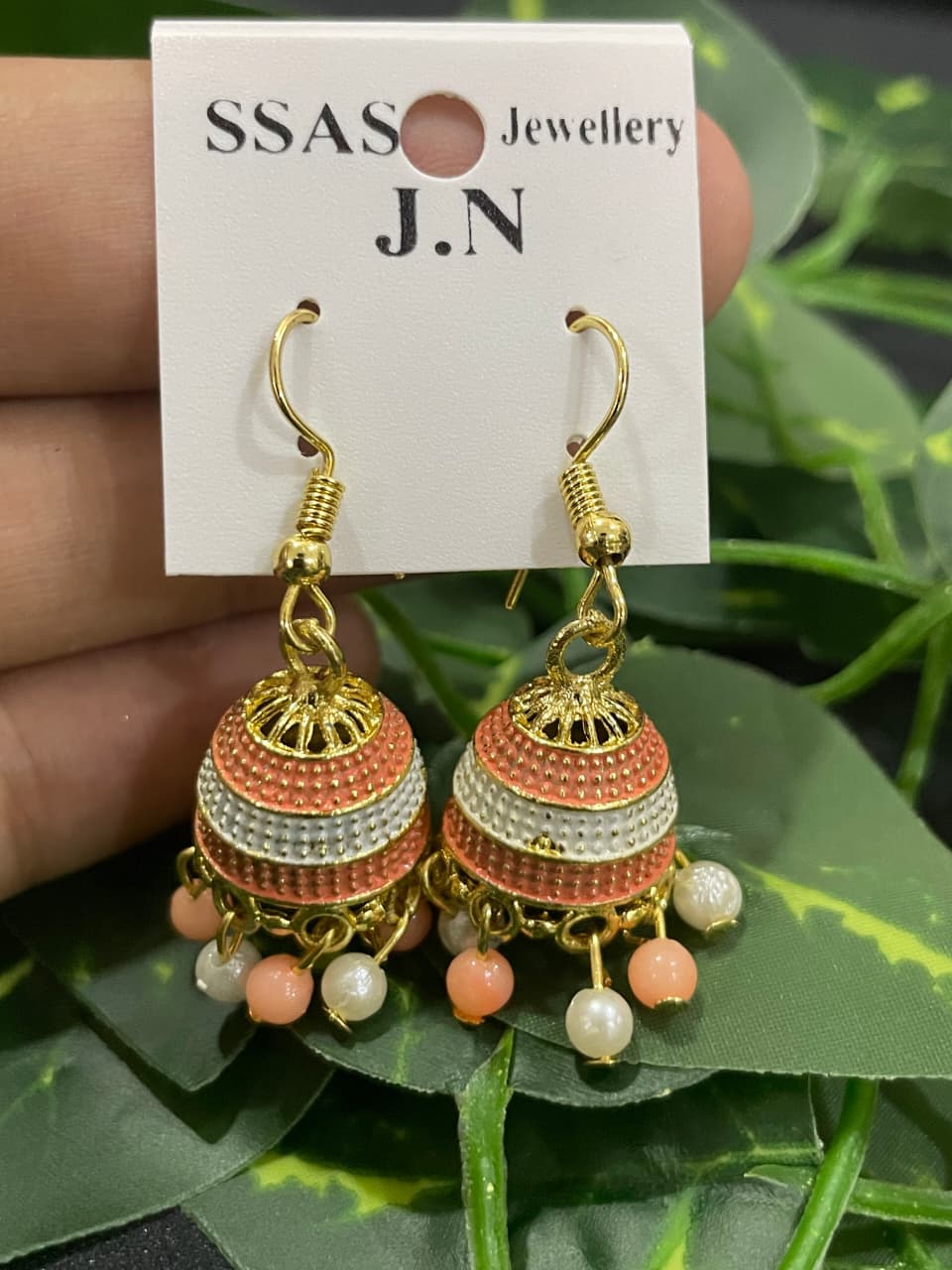Floral Flutter Jhumki