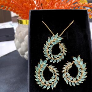 Opal Swirl Jewelry Set