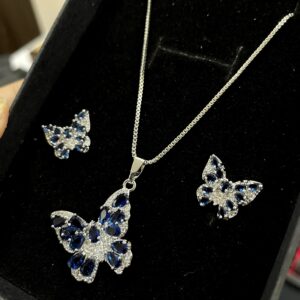 Midnight Flutter Jewelry Set